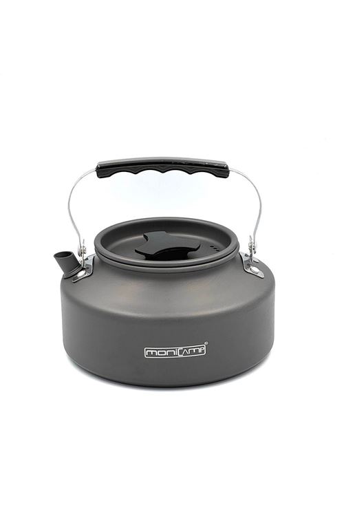 Monicamp Kamp Tencere Tava ve Çaydaklık Seti Kamp Mutfağı 3'lü Set