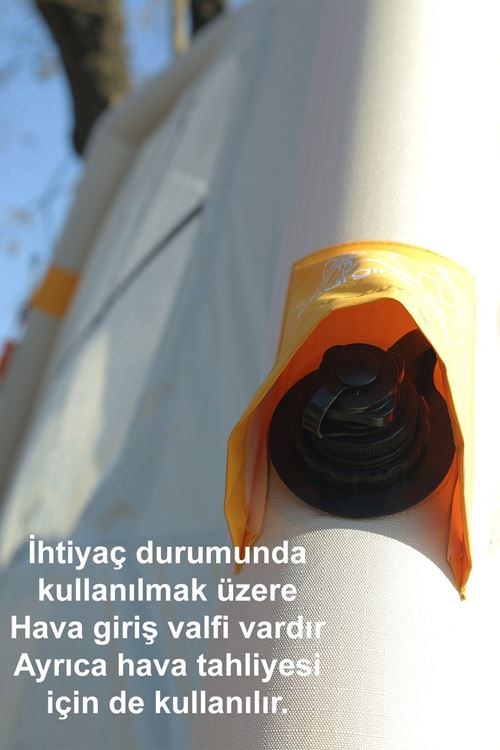 Monicamp 4 Kişilik Otomatik Şişme Kamp Çadırı Dahili Pompalı Şarjlı Motorlu 220cm x 220cm x 175cm