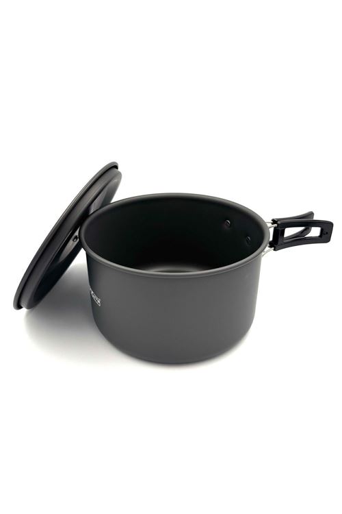 Monicamp Kamp 3 Tencere ve Tava Seti Kamp Mutfağı 4'lü Pişirme Seti 7 Parça